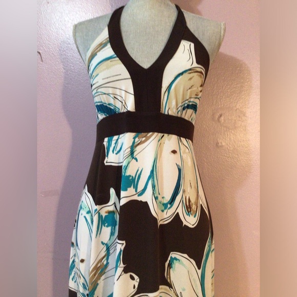 Enfocus floral Halter Dress - Picture 3 of 6